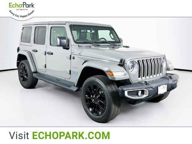 used 2021 Jeep Wrangler Unlimited 4xe car, priced at $28,489