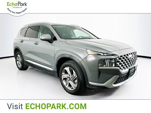 used 2021 Hyundai Santa Fe car, priced at $18,989