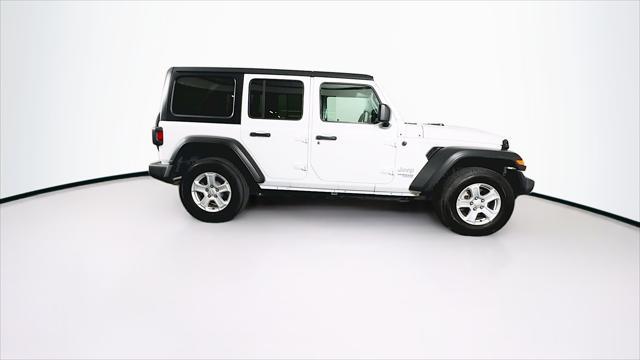 used 2021 Jeep Wrangler Unlimited car, priced at $27,189