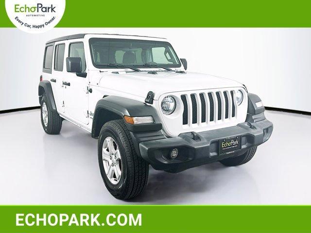 used 2021 Jeep Wrangler Unlimited car, priced at $27,989
