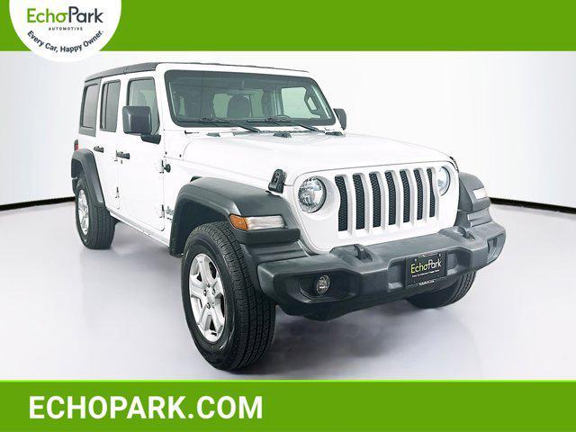 used 2021 Jeep Wrangler Unlimited car, priced at $27,189