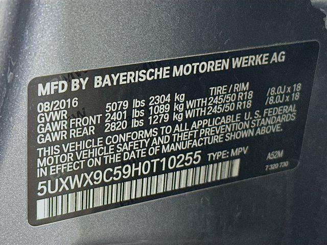 used 2017 BMW X3 car, priced at $12,899