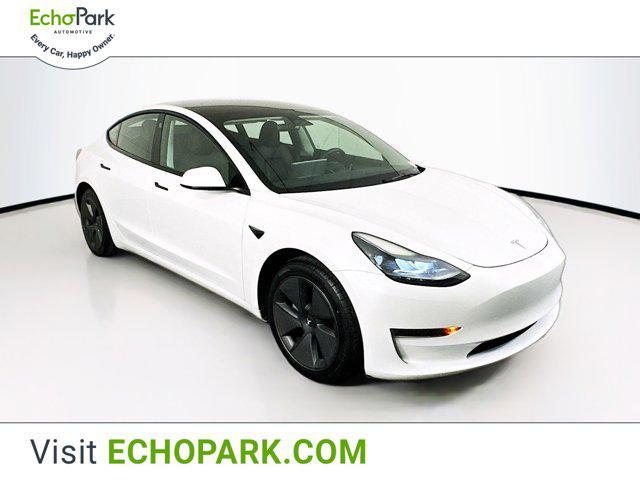 used 2023 Tesla Model 3 car, priced at $25,587