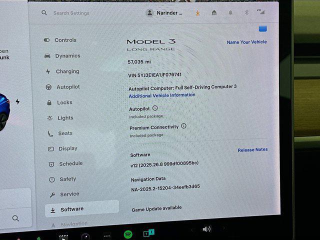 used 2018 Tesla Model 3 car, priced at $21,197