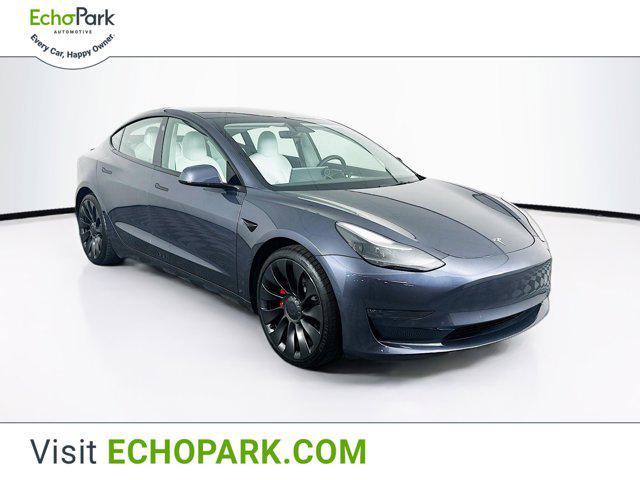 used 2022 Tesla Model 3 car, priced at $25,997