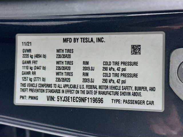 used 2022 Tesla Model 3 car, priced at $25,997