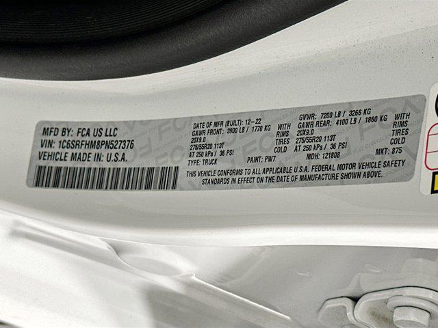 used 2023 Ram 1500 car, priced at $52,499