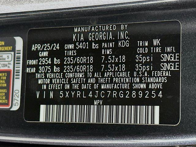 used 2024 Kia Sorento car, priced at $25,897