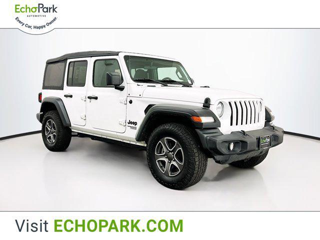 used 2021 Jeep Wrangler Unlimited car, priced at $26,289