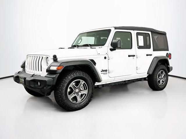 used 2021 Jeep Wrangler Unlimited car, priced at $26,289