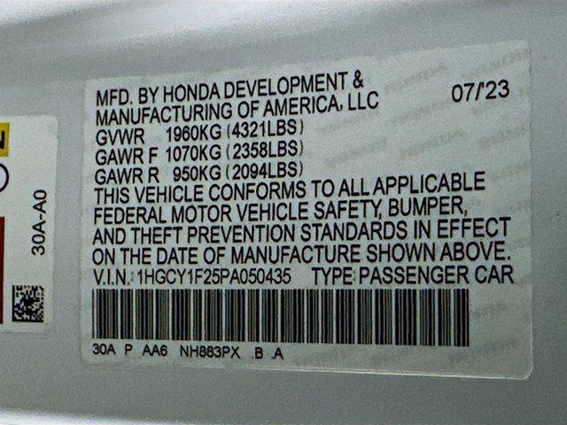 used 2023 Honda Accord car, priced at $22,487