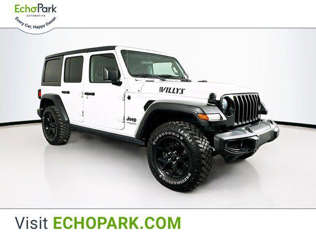 used 2021 Jeep Wrangler car, priced at $27,889