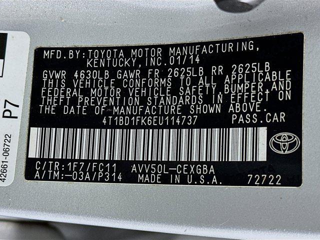used 2014 Toyota Camry Hybrid car, priced at $13,499