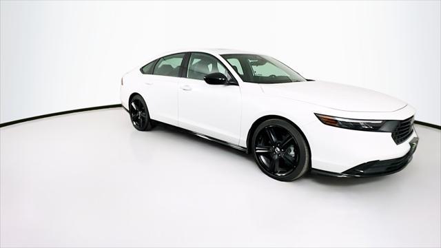 used 2023 Honda Accord Hybrid car, priced at $28,589