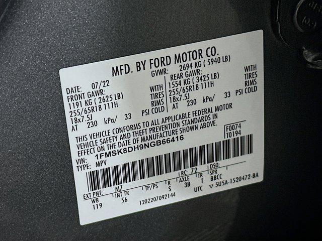 used 2022 Ford Explorer car, priced at $25,497