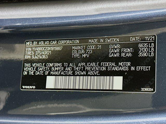 used 2022 Volvo XC90 Recharge Plug-In Hybrid car, priced at $39,997