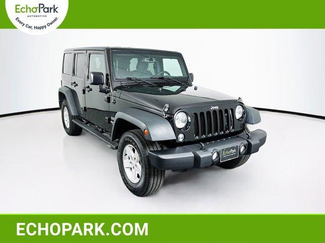 used 2017 Jeep Wrangler Unlimited car, priced at $23,699