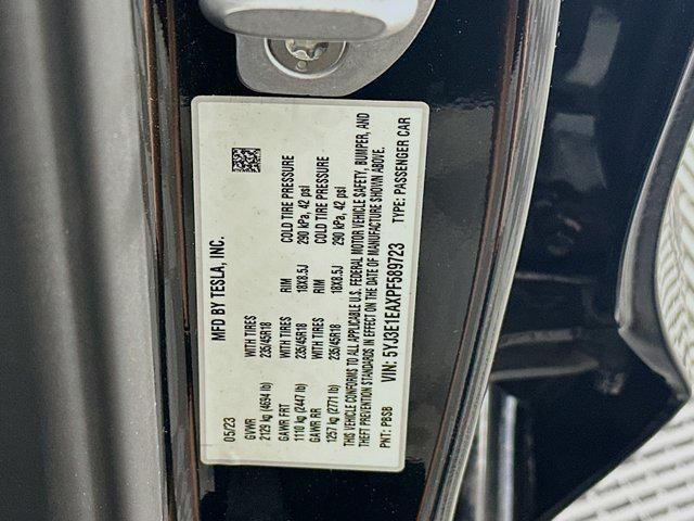 used 2023 Tesla Model 3 car, priced at $25,997