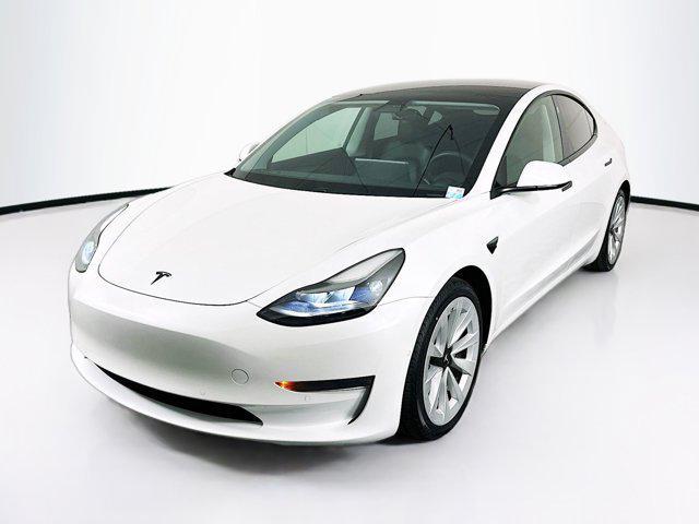 used 2021 Tesla Model 3 car, priced at $23,399