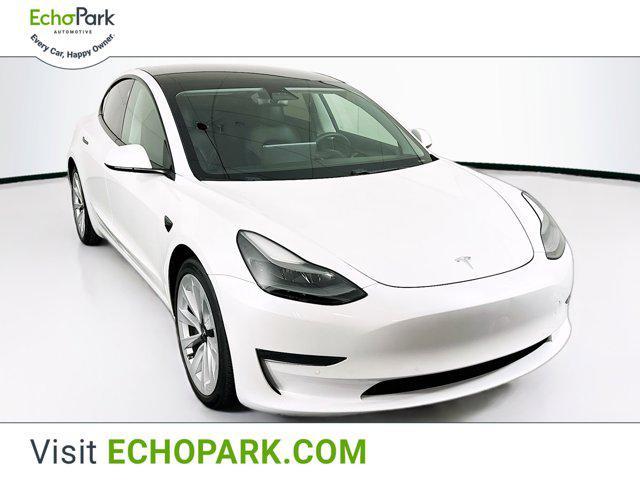 used 2021 Tesla Model 3 car, priced at $19,996