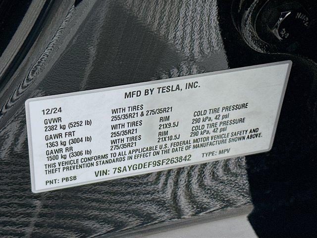 used 2025 Tesla Model Y car, priced at $37,697
