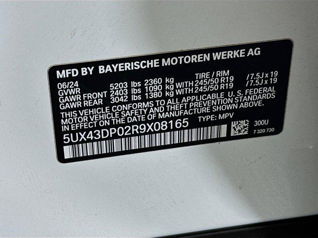 used 2024 BMW X3 car, priced at $32,497