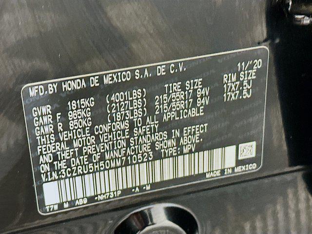 used 2021 Honda HR-V car, priced at $18,597