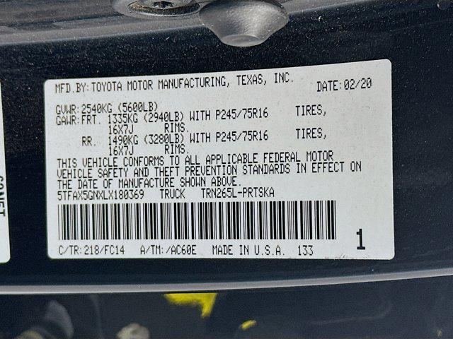 used 2020 Toyota Tacoma car, priced at $27,297