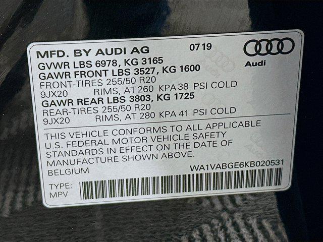 used 2019 Audi e-tron car, priced at $23,597