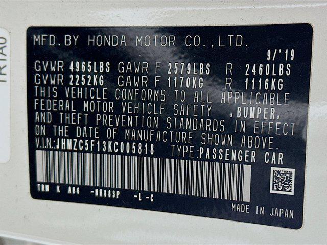 used 2019 Honda Clarity Plug-In Hybrid car, priced at $19,699