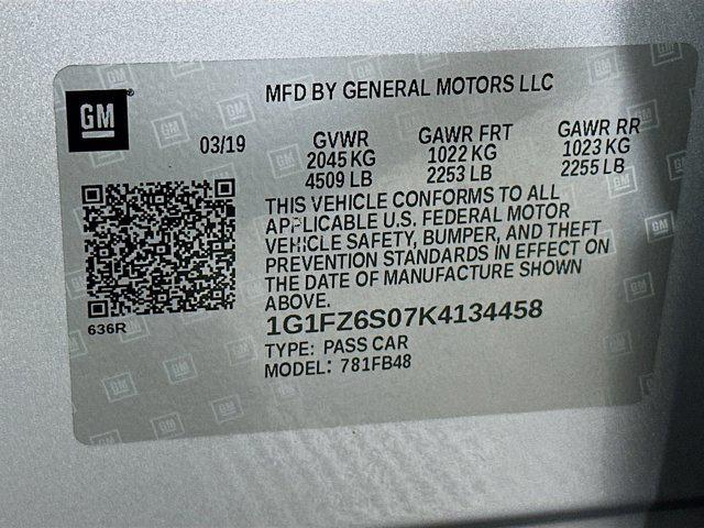 used 2019 Chevrolet Bolt EV car, priced at $12,897