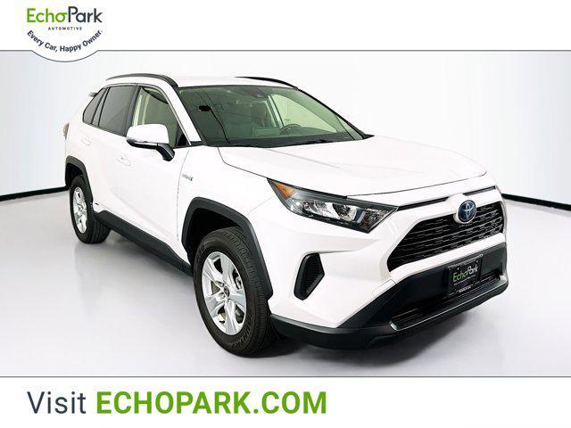 used 2021 Toyota RAV4 Hybrid car, priced at $27,987