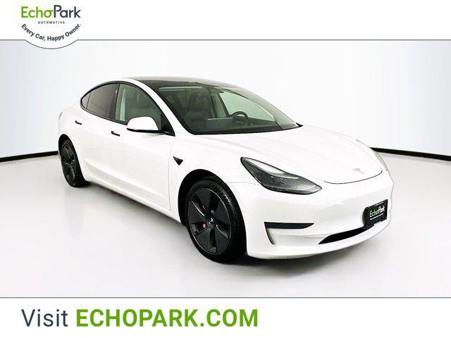 used 2021 Tesla Model 3 car, priced at $19,399