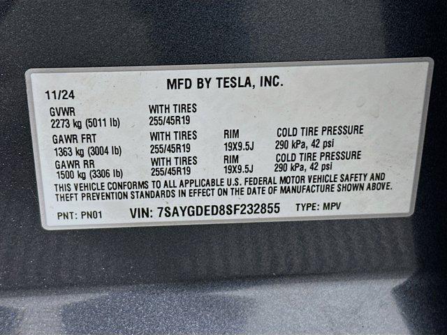 used 2025 Tesla Model Y car, priced at $36,497