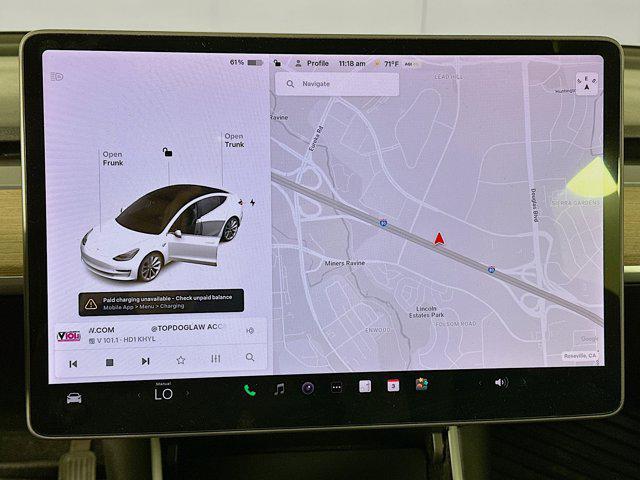 used 2020 Tesla Model 3 car, priced at $19,496