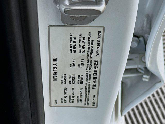 used 2020 Tesla Model 3 car, priced at $19,496