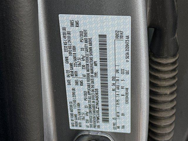 used 2022 Ford Escape car, priced at $22,897