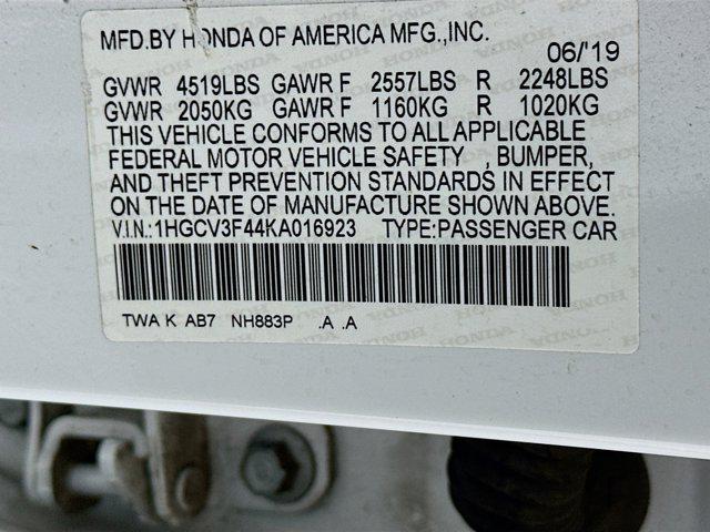 used 2019 Honda Accord Hybrid car, priced at $15,996