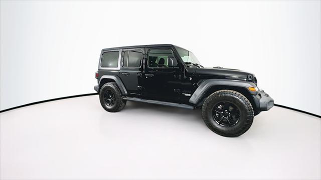 used 2021 Jeep Wrangler Unlimited car, priced at $32,589