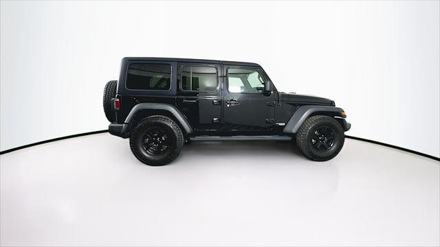 used 2021 Jeep Wrangler Unlimited car, priced at $32,589