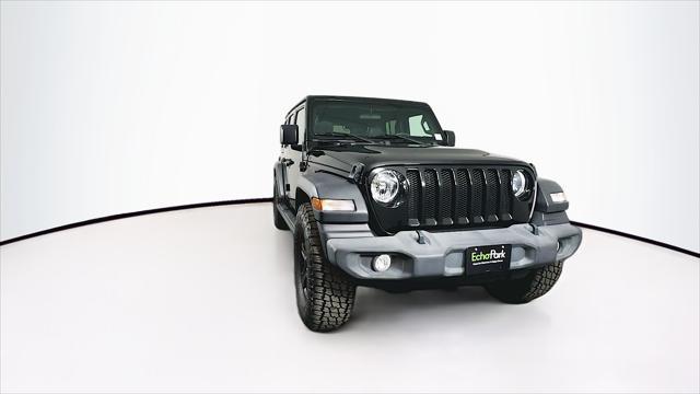 used 2021 Jeep Wrangler Unlimited car, priced at $32,589