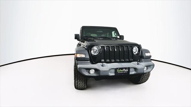 used 2021 Jeep Wrangler Unlimited car, priced at $32,589