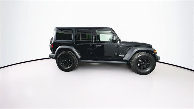 used 2021 Jeep Wrangler Unlimited car, priced at $32,589