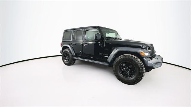 used 2021 Jeep Wrangler Unlimited car, priced at $32,589