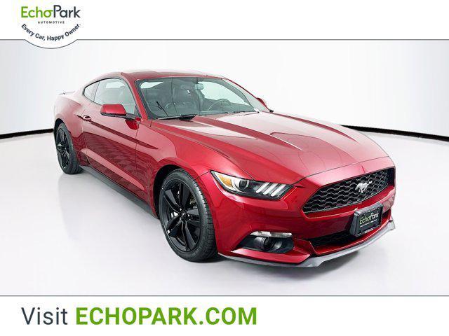 used 2017 Ford Mustang car, priced at $19,697