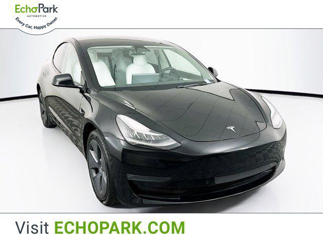 used 2022 Tesla Model 3 car, priced at $26,597