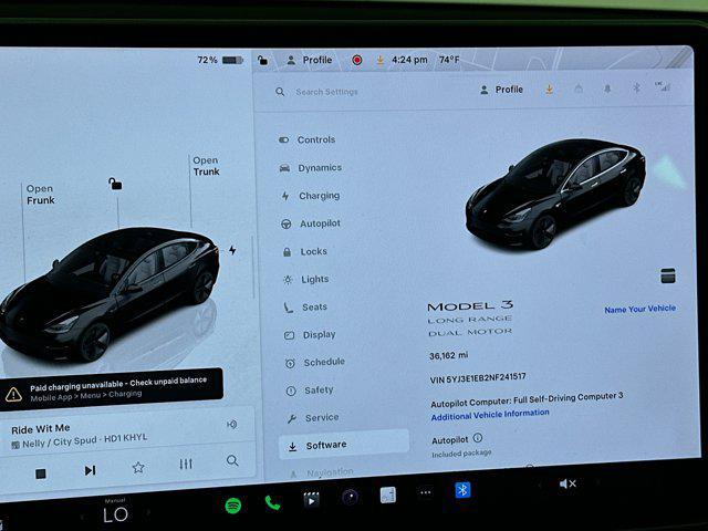 used 2022 Tesla Model 3 car, priced at $26,597