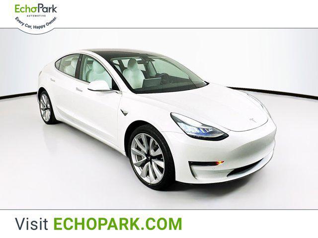used 2018 Tesla Model 3 car, priced at $20,497