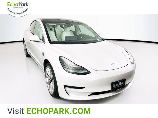 used 2020 Tesla Model 3 car, priced at $19,487