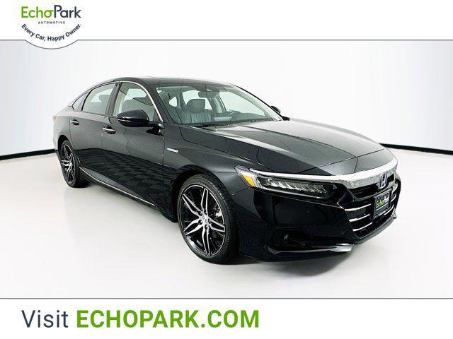 used 2022 Honda Accord Hybrid car, priced at $27,697